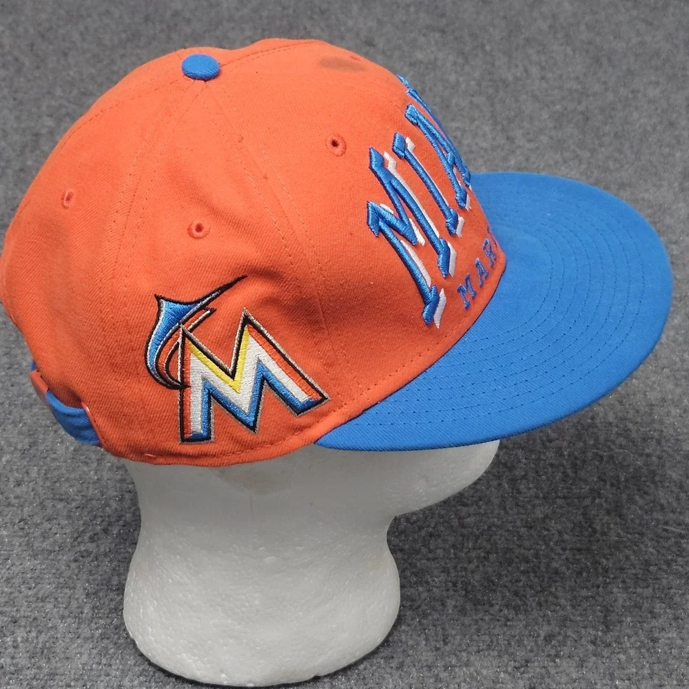 Miami Marlins‎ Hat Orange Blue Snapback Cap New Era 9FIFTY MLB Baseball Fanwear